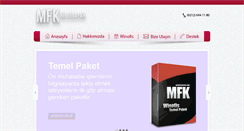 Desktop Screenshot of mfkbilgisayar.com